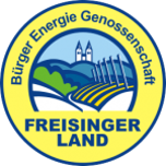 Logo der Bürgerenergiegenossenschaft Freisinger Land eG