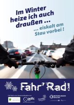 Kampagne: Radfahren im Winter